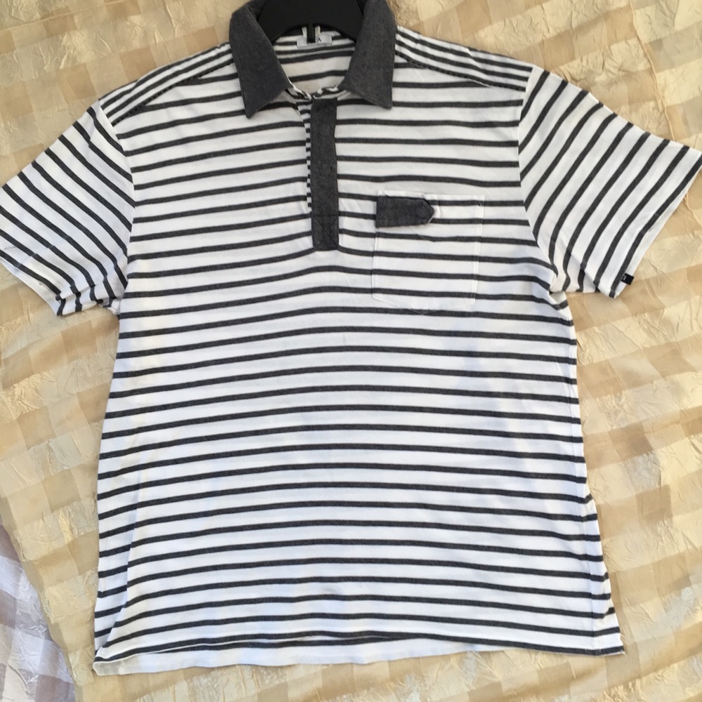 DBLA male T-shirt, size XL, and size L